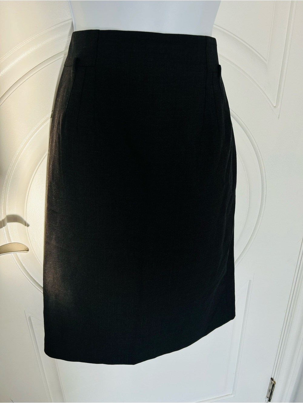 Ann Taylor charcoal gray Tailored Pencil Skirt